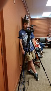 Isaac the camera man.