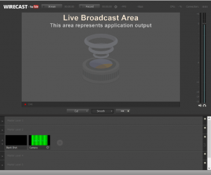 Wirecast Interface